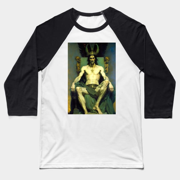 Hermes - The Messenger God Baseball T-Shirt by YeCurisoityShoppe